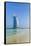 Burj Al Arab Hotel, Iconic Dubai Landmark, Jumeirah Beach, Dubai, United Arab Emirates, Middle East-Fraser Hall-Framed Stretched Canvas