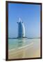 Burj Al Arab Hotel, Iconic Dubai Landmark, Jumeirah Beach, Dubai, United Arab Emirates, Middle East-Fraser Hall-Framed Photographic Print