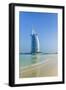 Burj Al Arab Hotel, Iconic Dubai Landmark, Jumeirah Beach, Dubai, United Arab Emirates, Middle East-Fraser Hall-Framed Photographic Print