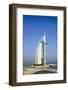 Burj Al Arab Hotel, Iconic Dubai Landmark, Jumeirah Beach, Dubai, United Arab Emirates, Middle East-Fraser Hall-Framed Photographic Print