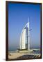 Burj Al Arab Hotel, Iconic Dubai Landmark, Jumeirah Beach, Dubai, United Arab Emirates, Middle East-Fraser Hall-Framed Photographic Print