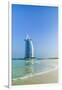 Burj Al Arab Hotel, Iconic Dubai Landmark, Jumeirah Beach, Dubai, United Arab Emirates, Middle East-Fraser Hall-Framed Photographic Print