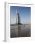 Burj Al Arab Hotel, Jumeirah Beach, Dubai, United Arab Emirates, Middle East-Amanda Hall-Framed Photographic Print