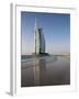 Burj Al Arab Hotel, Jumeirah Beach, Dubai, United Arab Emirates, Middle East-Amanda Hall-Framed Photographic Print