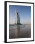 Burj Al Arab Hotel, Jumeirah Beach, Dubai, United Arab Emirates, Middle East-Amanda Hall-Framed Photographic Print