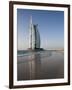 Burj Al Arab Hotel, Jumeirah Beach, Dubai, United Arab Emirates, Middle East-Amanda Hall-Framed Photographic Print