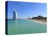 Burj Al Arab Hotel, Jumeirah Beach, Dubai, United Arab Emirates, Middle East-Amanda Hall-Stretched Canvas