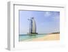 Burj Al Arab Hotel, Jumeirah Beach, Dubai, United Arab Emirates, Middle East-Amanda Hall-Framed Photographic Print