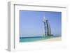 Burj Al Arab Hotel, Jumeirah Beach, Dubai, United Arab Emirates, Middle East-Amanda Hall-Framed Photographic Print