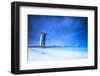 Burj Al Arab Hotel on Jumeirah Beach in Dubai, Modern Architecture, Luxury Beach Resort, Summer Vac-Anna Omelchenko-Framed Photographic Print