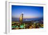 Burj Al Arab, Jumeirah Beach, Dubai, United Arab Emirates, Middle East-Fraser Hall-Framed Photographic Print