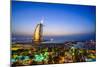 Burj Al Arab, Jumeirah Beach, Dubai, United Arab Emirates, Middle East-Fraser Hall-Mounted Photographic Print