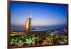 Burj Al Arab, Jumeirah Beach, Dubai, United Arab Emirates, Middle East-Fraser Hall-Framed Photographic Print