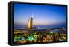 Burj Al Arab, Jumeirah Beach, Dubai, United Arab Emirates, Middle East-Fraser Hall-Framed Stretched Canvas