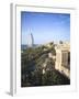 Burj Al Arab Seen From the Madinat Jumeirah Hotel, Jumeirah Beach, Dubai, Uae-Amanda Hall-Framed Photographic Print