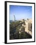 Burj Al Arab Seen From the Madinat Jumeirah Hotel, Jumeirah Beach, Dubai, Uae-Amanda Hall-Framed Photographic Print