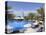 Burj Al Arab Seen From the Swimming Pool of the Madinat Jumeirah Hotel, Jumeirah Beach, Dubai, Uae-Amanda Hall-Stretched Canvas