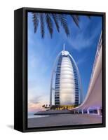 Burj Dubai Hotel, Dubai, Uae, United Arab Emirates-Gavin Hellier-Framed Stretched Canvas