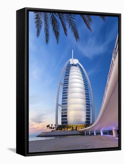 Burj Dubai Hotel, Dubai, Uae, United Arab Emirates-Gavin Hellier-Framed Stretched Canvas