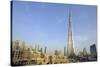 Burj Khalifa and City Skyline, Downtown, Dubai, United Arab Emirates, Middle East-Amanda Hall-Stretched Canvas