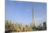 Burj Khalifa and City Skyline, Downtown, Dubai, United Arab Emirates, Middle East-Amanda Hall-Mounted Photographic Print