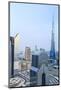 Burj Khalifa and City Skyline, Downtown, Dubai, United Arab Emirates, Middle East-Amanda Hall-Mounted Photographic Print