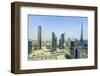 Burj Khalifa and City Skyline, Dubai, United Arab Emirates, Middle East-Amanda Hall-Framed Photographic Print