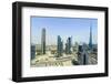 Burj Khalifa and City Skyline, Dubai, United Arab Emirates, Middle East-Amanda Hall-Framed Photographic Print