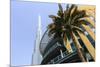 Burj Khalifa and Dubai Mall, Dubai, United Arab Emirates, Middle East-Amanda Hall-Mounted Premium Photographic Print