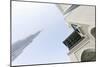 Burj Khalifa and Souk Al Bahar, Downtown Dubai, Dubai, United Arab Emirates, the Middle East-Axel Schmies-Mounted Photographic Print