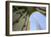 Burj Khalifa and Souk Al Bahar, Dubai, United Arab Emirates, Middle East-Amanda Hall-Framed Photographic Print