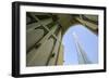 Burj Khalifa and Souk Al Bahar, Dubai, United Arab Emirates, Middle East-Amanda Hall-Framed Photographic Print