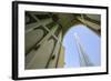 Burj Khalifa and Souk Al Bahar, Dubai, United Arab Emirates, Middle East-Amanda Hall-Framed Photographic Print