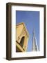 Burj Khalifa and Souk Al Bahar, Dubai, United Arab Emirates, Middle East-Amanda Hall-Framed Photographic Print