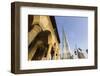 Burj Khalifa and Souk Al Bahar, Dubai, United Arab Emirates, Middle East-Amanda Hall-Framed Photographic Print