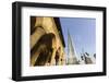 Burj Khalifa and Souk Al Bahar, Dubai, United Arab Emirates, Middle East-Amanda Hall-Framed Photographic Print