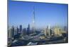 Burj Khalifa and Surrounding Downtown Skyscrapers, Dubai, United Arab Emirates, Middle East-Fraser Hall-Mounted Photographic Print