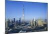 Burj Khalifa and Surrounding Downtown Skyscrapers, Dubai, United Arab Emirates, Middle East-Fraser Hall-Mounted Photographic Print