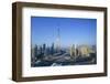 Burj Khalifa and Surrounding Downtown Skyscrapers, Dubai, United Arab Emirates, Middle East-Fraser Hall-Framed Photographic Print