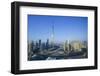 Burj Khalifa and Surrounding Downtown Skyscrapers, Dubai, United Arab Emirates, Middle East-Fraser Hall-Framed Photographic Print