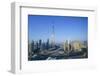 Burj Khalifa and Surrounding Downtown Skyscrapers, Dubai, United Arab Emirates, Middle East-Fraser Hall-Framed Photographic Print