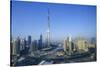 Burj Khalifa and Surrounding Downtown Skyscrapers, Dubai, United Arab Emirates, Middle East-Fraser Hall-Stretched Canvas