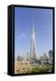 Burj Khalifa, Downtown, Dubai, United Arab Emirates, Middle East-Amanda Hall-Framed Stretched Canvas