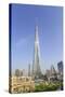 Burj Khalifa, Downtown, Dubai, United Arab Emirates, Middle East-Amanda Hall-Stretched Canvas