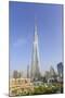 Burj Khalifa, Downtown, Dubai, United Arab Emirates, Middle East-Amanda Hall-Mounted Photographic Print