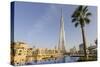 Burj Khalifa, Downtown, Dubai, United Arab Emirates, Middle East-Amanda Hall-Stretched Canvas