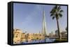 Burj Khalifa, Downtown, Dubai, United Arab Emirates, Middle East-Amanda Hall-Framed Stretched Canvas