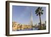 Burj Khalifa, Downtown, Dubai, United Arab Emirates, Middle East-Amanda Hall-Framed Photographic Print