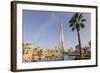 Burj Khalifa, Downtown, Dubai, United Arab Emirates, Middle East-Amanda Hall-Framed Photographic Print