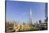 Burj Khalifa, Downtown, Dubai, United Arab Emirates, Middle East-Amanda Hall-Stretched Canvas